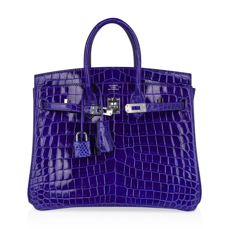 Blue Crocodile Hermès Birkin najdroższe torebki na świecie