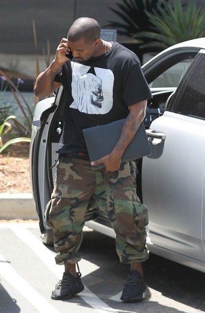 Kanye West styl militarny