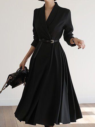 Sukienka czarna wyszczupłająca 2