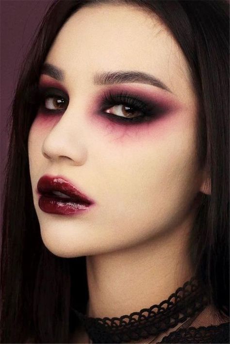 Makijaż wampir