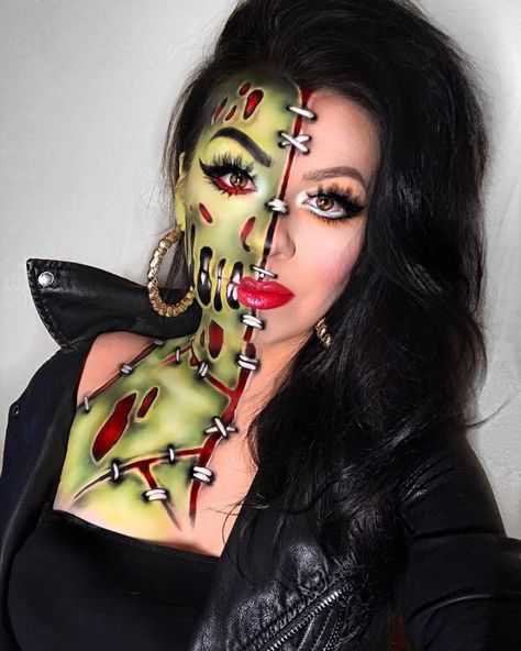 Makijaż zombie na Halloween