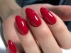 czerwone paznokcie inspiracje
