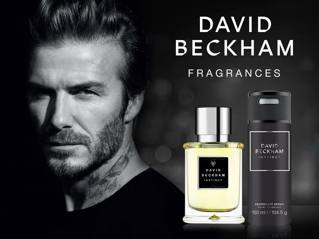 david beckham perfumy