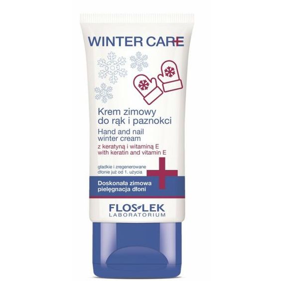 krem do rąk zimowy Floslek Winter Care Hand And Nail Winter Cream