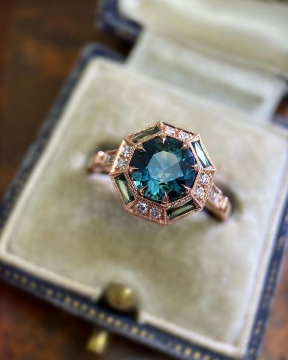 pierścionek zaręczynowy vintage inspiracje