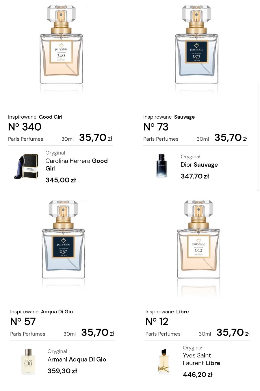 PROMOCJE PERFUMY