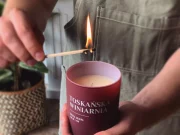 świece sojowe jesienne