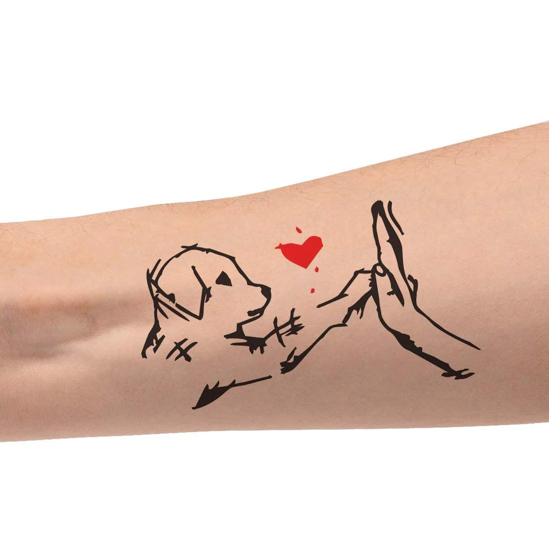 Tatuaż z psem - 50 najciekawszych pomysłów