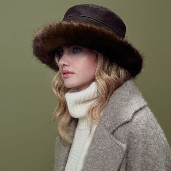 kapelusz na zimę damski