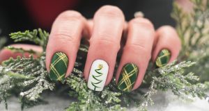 Paznokcie na Boże Narodzenie - stylowe propozycję świąteczne