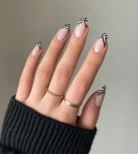 manicure zebra