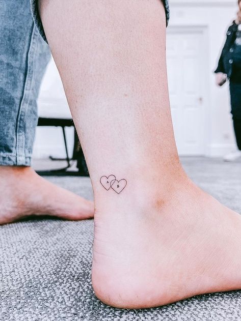 Tatuaże dla par serce