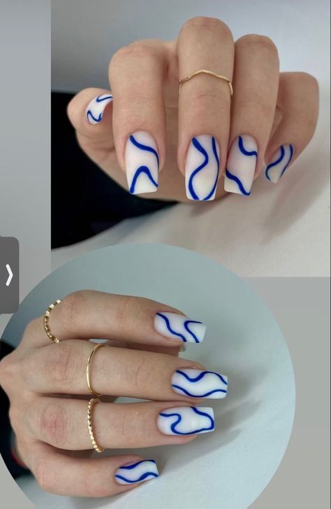 łatwe wzorki na paznokcie manicure